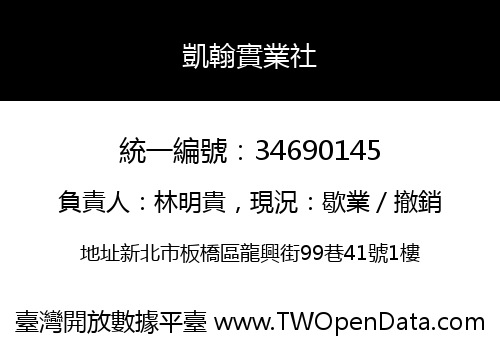 凱翰實業社