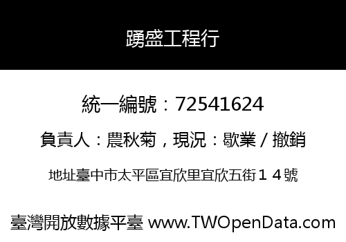 踴盛工程行