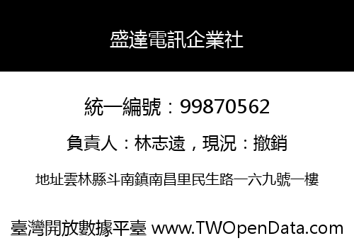 盛達電訊企業社
