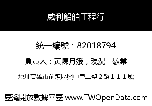威利船舶工程行