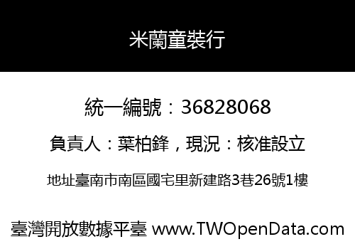 米蘭童裝行