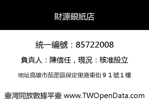 財源銀紙店