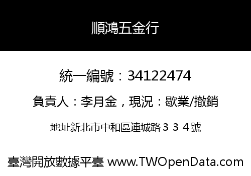 順鴻五金行