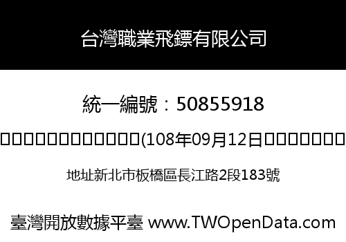 台灣職業飛鏢有限公司