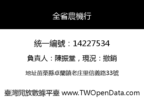 全省農機行