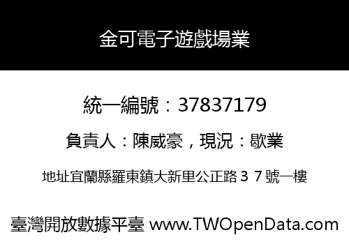 金可電子遊戲場業