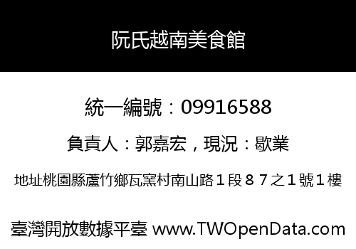 阮氏越南美食館
