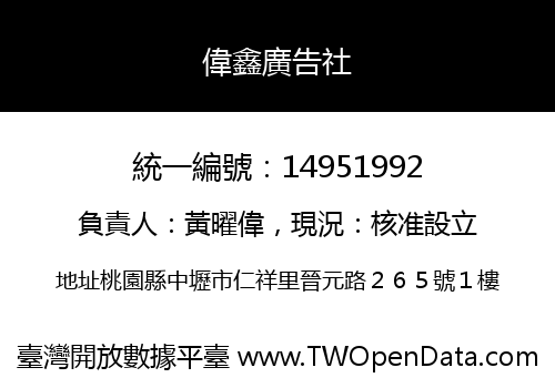 偉鑫廣告社