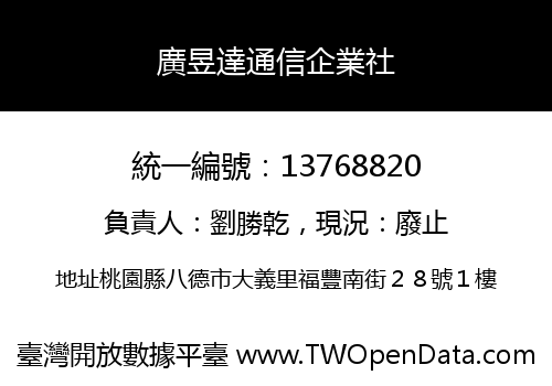 廣昱達通信企業社