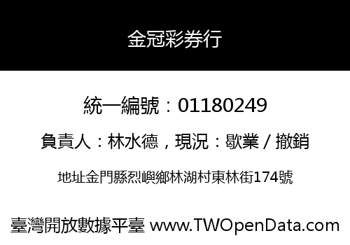 金冠彩券行