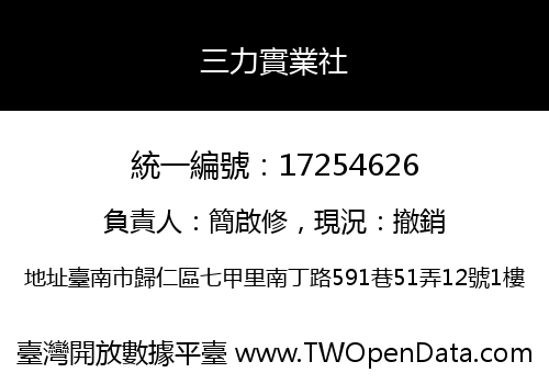 三力實業社