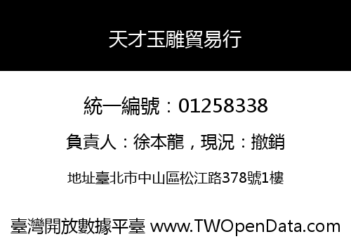 天才玉雕貿易行