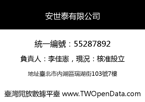 安世泰有限公司