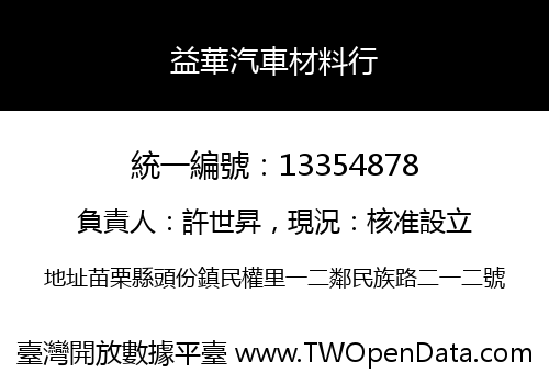 益華汽車材料行