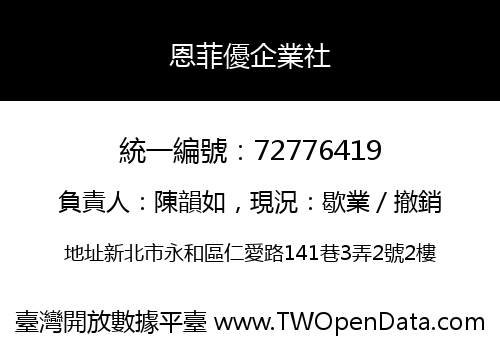 恩菲優企業社