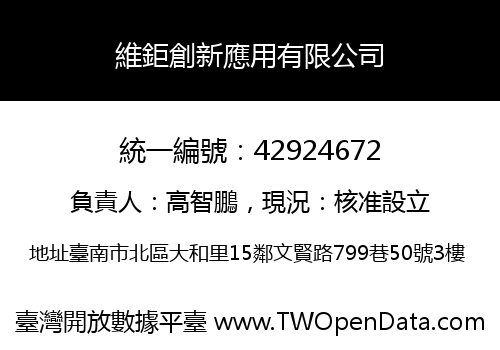 維鉅創新應用有限公司