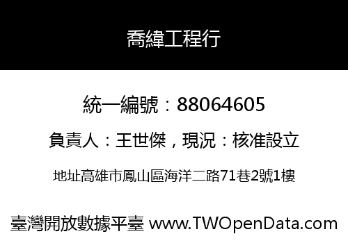 喬緯工程行
