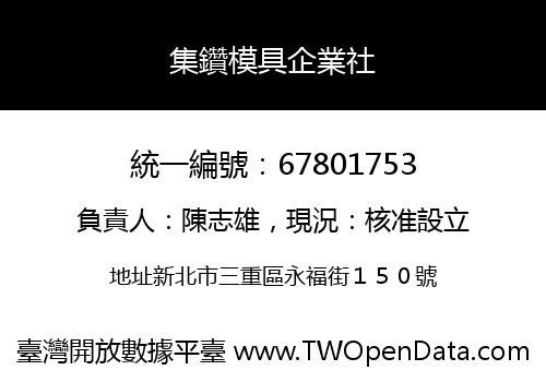 集鑽模具企業社