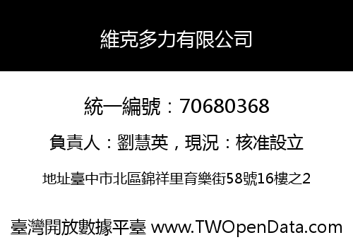 維克多力有限公司