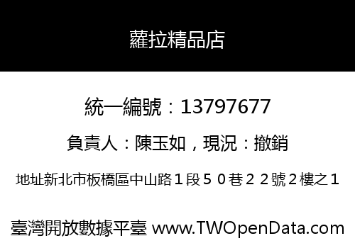 蘿拉精品店