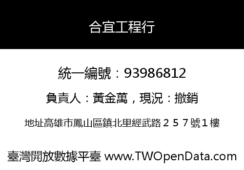 合宜工程行