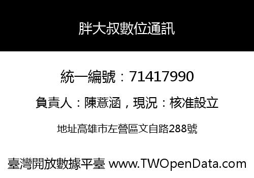 胖大叔數位通訊
