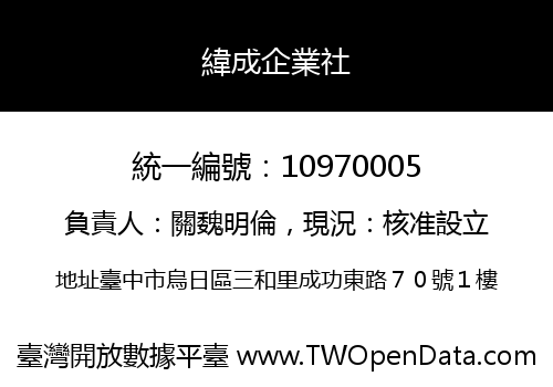 緯成企業社
