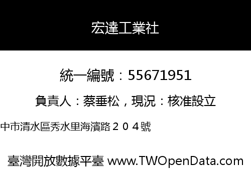 宏達工業社