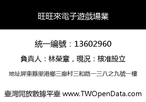 旺旺來電子遊戲場業