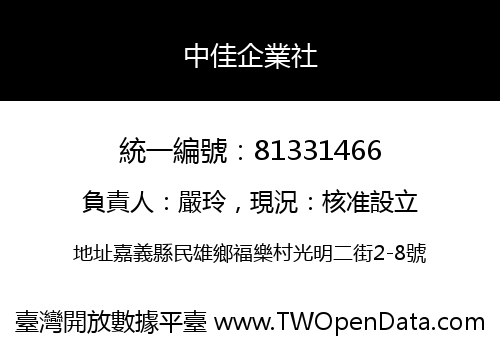中佳企業社
