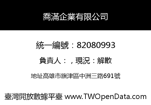 喬滿企業有限公司