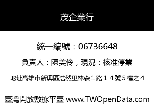 茂企業行