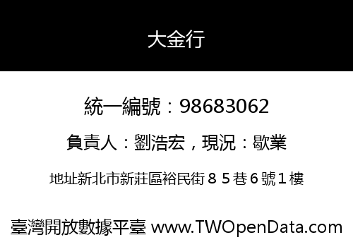 大金行