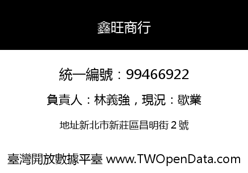 鑫旺商行