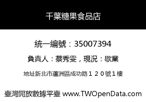 千葉糖果食品店