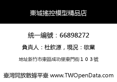 東城搖控模型精品店