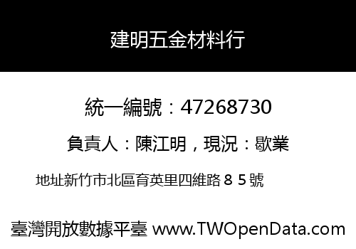 建明五金材料行