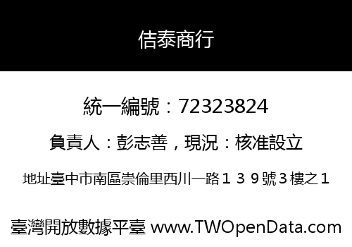 佶泰商行