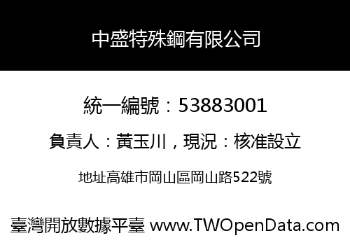中盛特殊鋼有限公司
