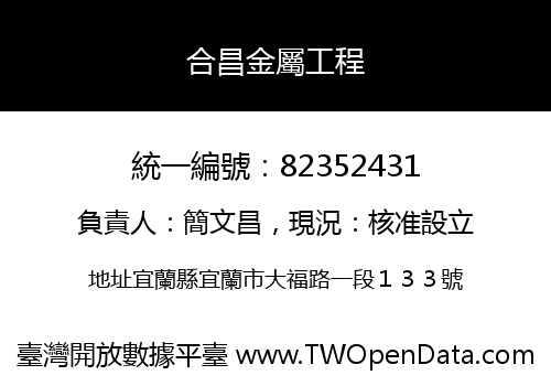 合昌金屬工程