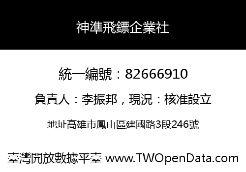 神準飛鏢企業社