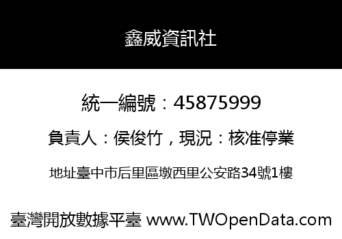 鑫威資訊社
