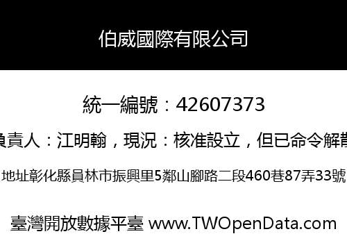 伯威國際有限公司