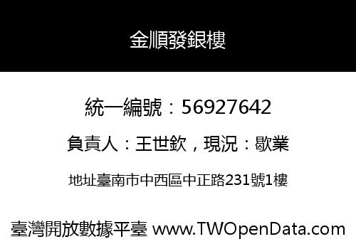金順發銀樓