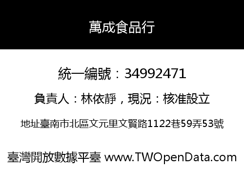 萬成食品行