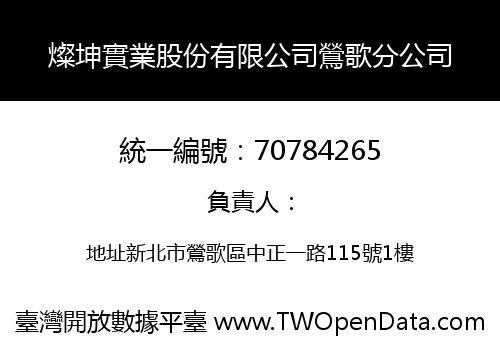 燦坤實業股份有限公司鶯歌分公司
