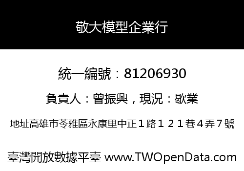 敬大模型企業行