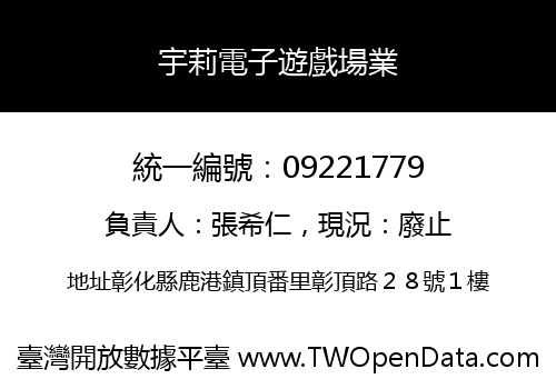 宇莉電子遊戲場業