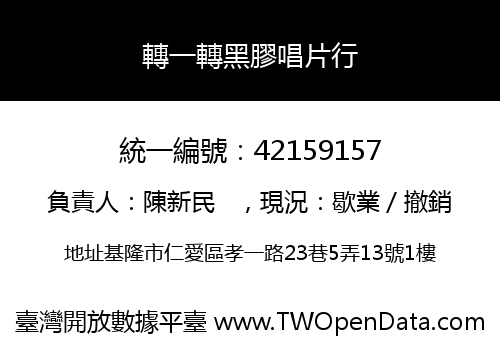 轉一轉黑膠唱片行