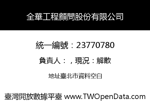 全華工程顧問股份有限公司